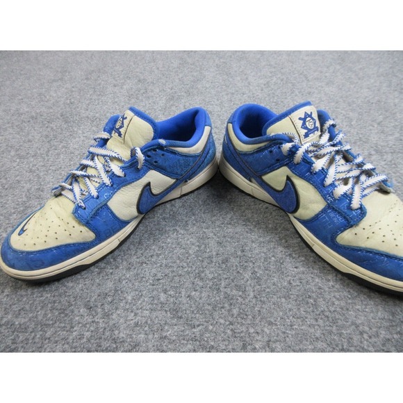 Nike Dunk Low Jackie Robinson Shoes Mens Size 9 Blue Sneakers DV2122-400 - Picture 6 of 16